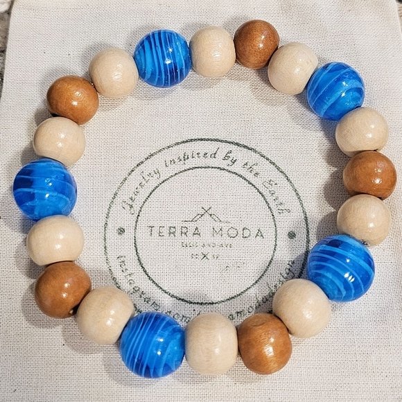 Terra Moda Beaded, Gemstone Bracelets, Size Medium, 9.5'' - Picture 8 of 9